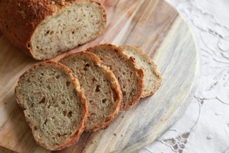 100% Whole Wheat Sourdough Bread